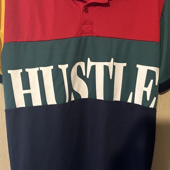 Lavish Society "Hustle" Polo Shirt - Picture 4 of 5